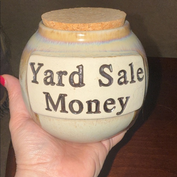 Tumbleweed Pottery Yard Sale Money Jar - Picture 8 of 8